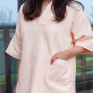 100% Cotton Hotel Waffle Pajamas with High Quality